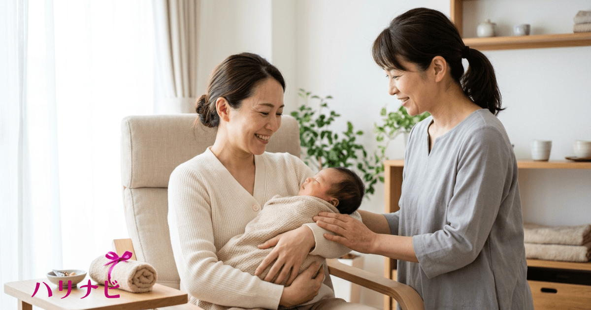 不妊鍼灸で妊娠を達成し産後まで継続サポートを受けている患者様のイメージ