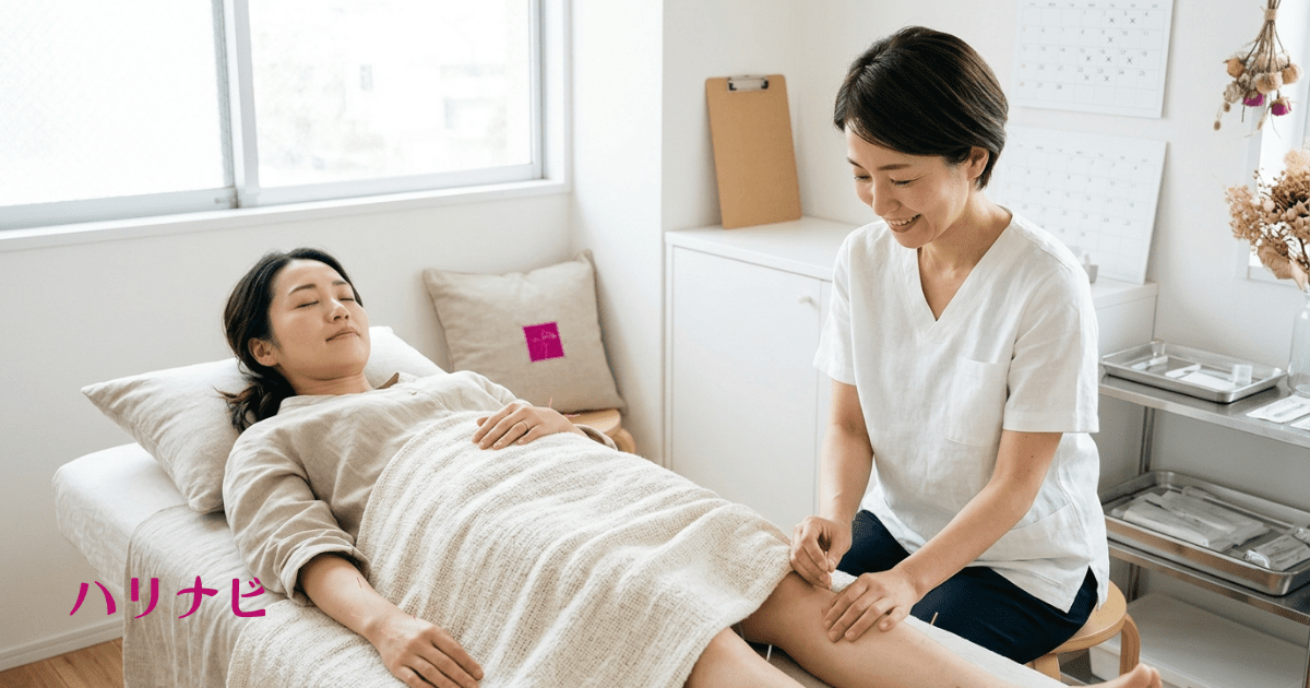 体外受精と不妊鍼灸を併用するイメージ