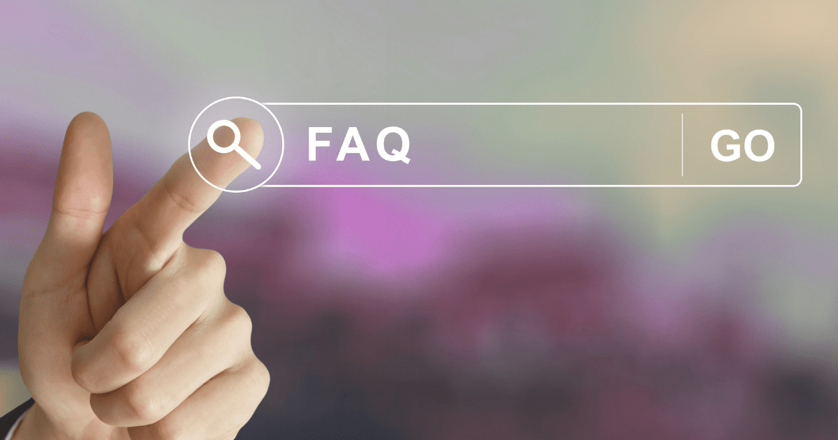 FAQ:よくある質問