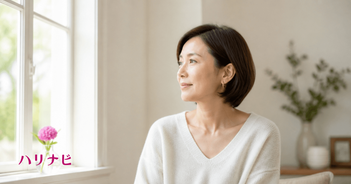 不育症と向き合いながら不妊鍼灸で体調を整えている女性のイメージ