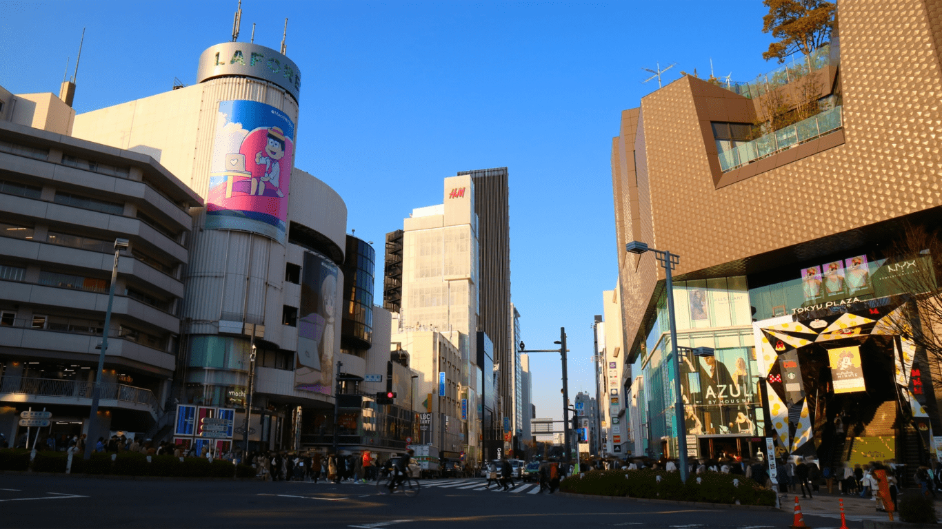 表参道の洗練された街並み